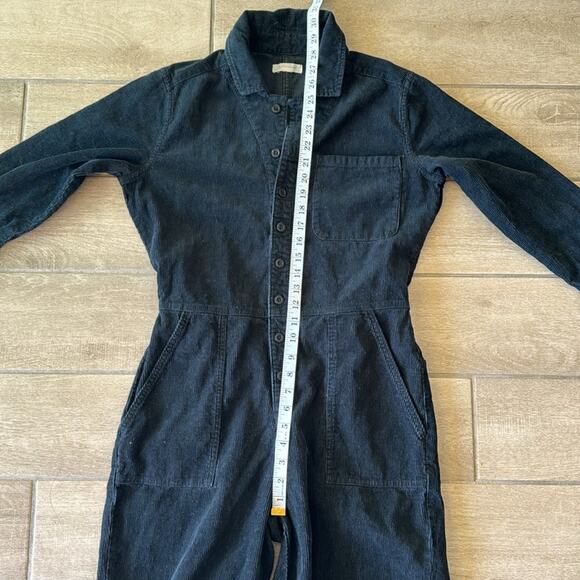 Outerknown Black Corduroy Jumpsuit‎ Size: M - Picture 12 of 12